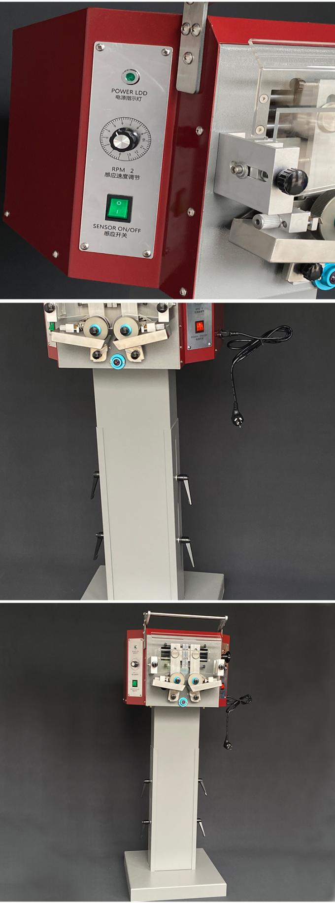 M&aacute;quina el&eacute;ctrica de te&ntilde;ido de bordes de cuero para bolsas de cintur&oacute;n 14