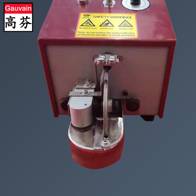 Máquina de pintura de borde de cuero eléctrico de un solo lado para bolsas de cinturón 6
