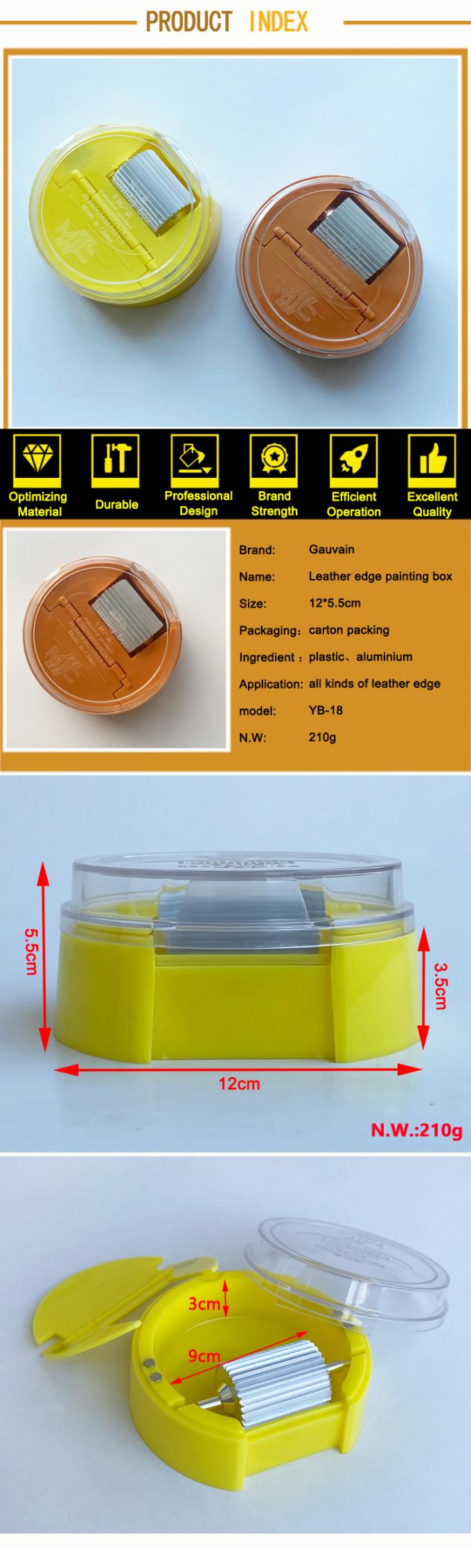 Caja de aceite redonda, elegante, hermosa y fina, fácil de ungir y fácil de limpiar 12