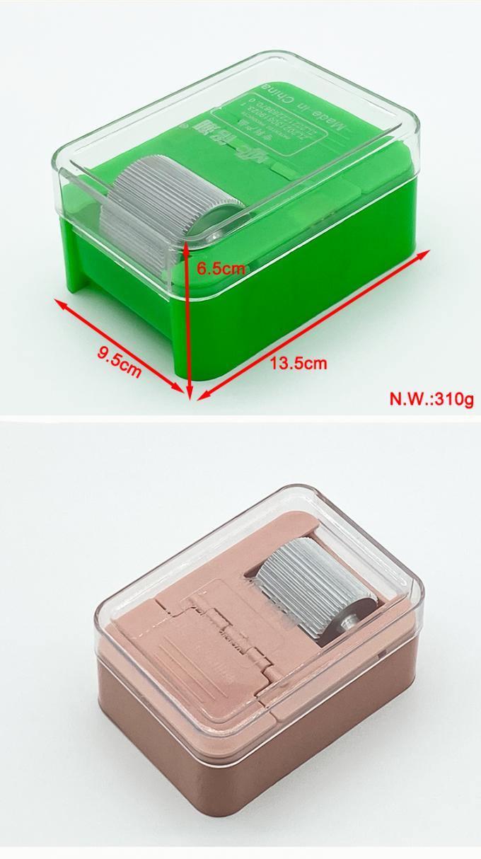 Caja de pintura de borde de cuero sin rodamiento de gran capacidad 8