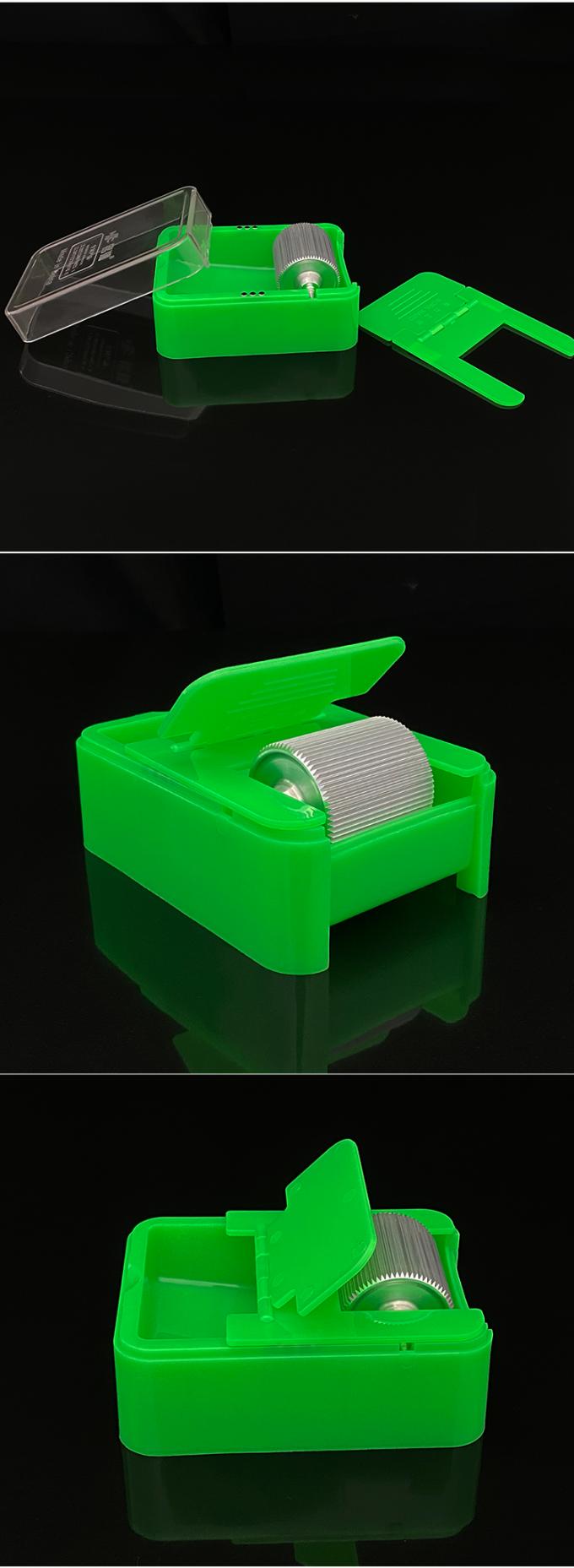 Caja de pintura de borde de cuero sin rodamiento de gran capacidad Máquina de colorear borde de cuero 10