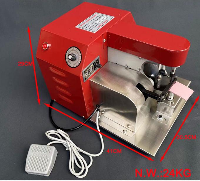 Single Side Electrical Leather Edge Dyeing Machine 8