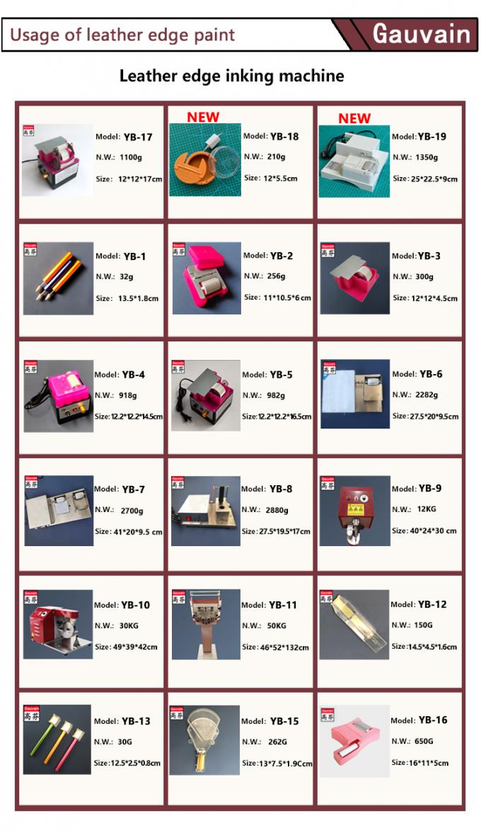 Factory Sale Shine Leather Paint with Color, Acrylic Glitter Edge Colorant for Leather Bags Belts Menus 16