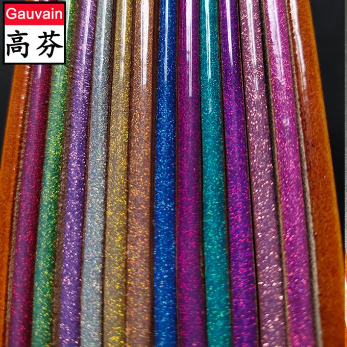 Polyurethane a base de agua Glitter Leather Edge Paint Revestimiento líquido para muebles Cinturones de cuero Bolsas Correa de calzado 8