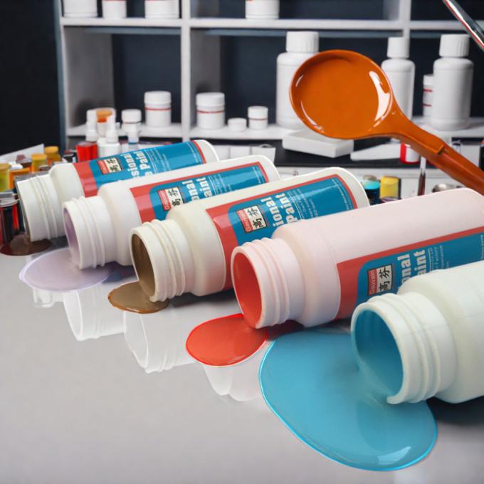 Pintura de borde de cuero a base de agua de alto brillo Pigmento de recubrimiento contra grietas para bolsos y zapatos Pintura de banda de borde de color 12