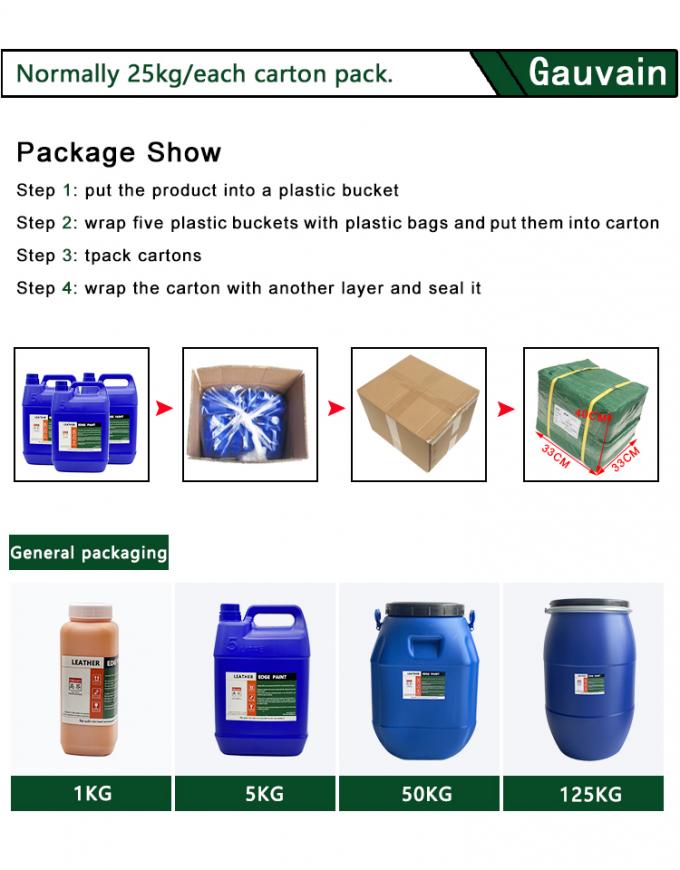 Fabricantes de fábrica Bolsas Zapatos Agente de recubrimiento Color Tinta para pintura de bordes de cuero Pintura para bordes de cuero a base de agua 12
