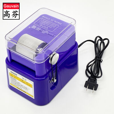 Máquina eléctrica para teñir bordes de cuero, velocidad ajustable, gran capacidad, maquinaria de pintura de acabado de bordes de cuero PU PVC