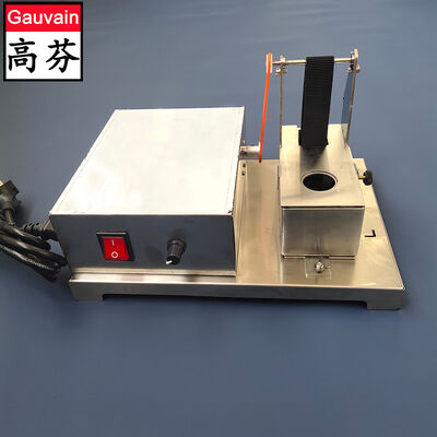 Máquina de pintura de borde de cuero eléctrico de lado único para bolsas de cinturón fácil de limpiar 220V