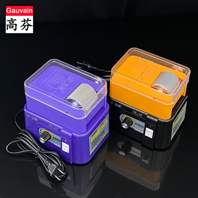 MIC Caja de pintura de borde de cuero eléctrico de revestimiento no adhesivo fácil limpio fácil operación máquina de pintura de borde 220V