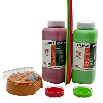 Fabricante Pintura de color de borde de cuero a base de agua y aceite de borde de cuero