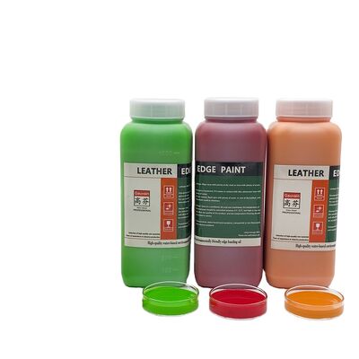 Aceite de borde de cuero a base de agua para bolsas de zapatos cinturones Acrílico de borde de cuero Tinta de colorante