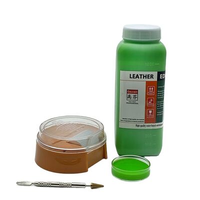 Fabricantes de fábrica Bolsas Zapatos Agente de recubrimiento Color Tinta para pintura de bordes de cuero Pintura para bordes de cuero a base de agua